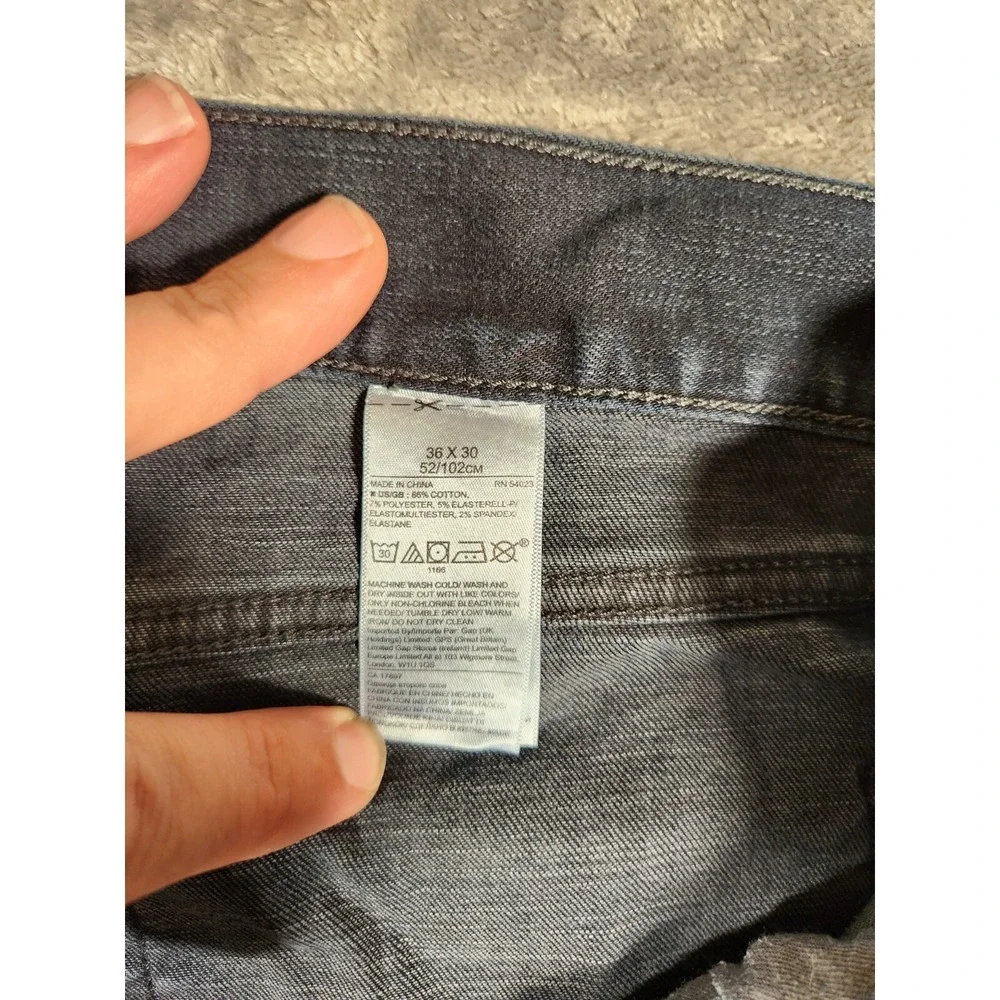 Banana Republic Jeans Men's‎ 37X29 (Tag 36X30) Slim Fit Stretch Denim Pants